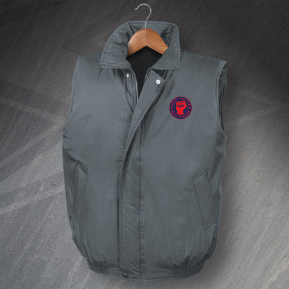 Caley Thistle Pride of The Highlanders Embroidered Padded Gilet