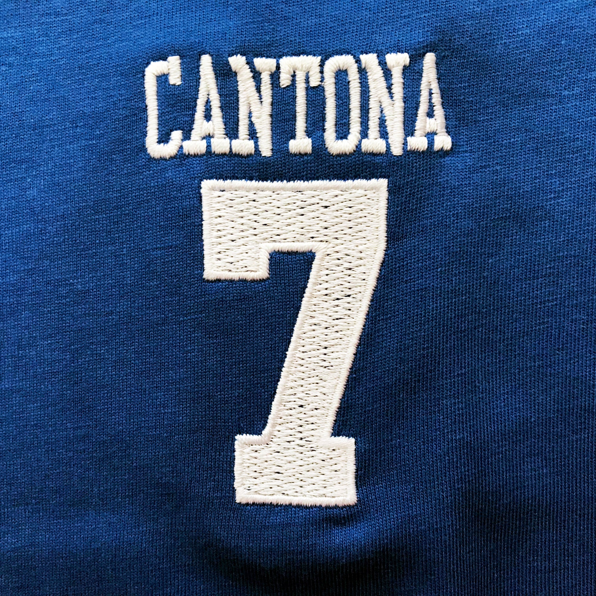 Mens Eric Cantona Manchester United Shirt