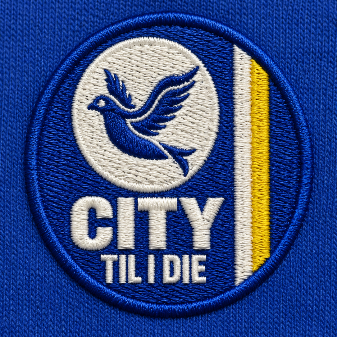 Cardiff City Til I Die Tipped Polo Shirt