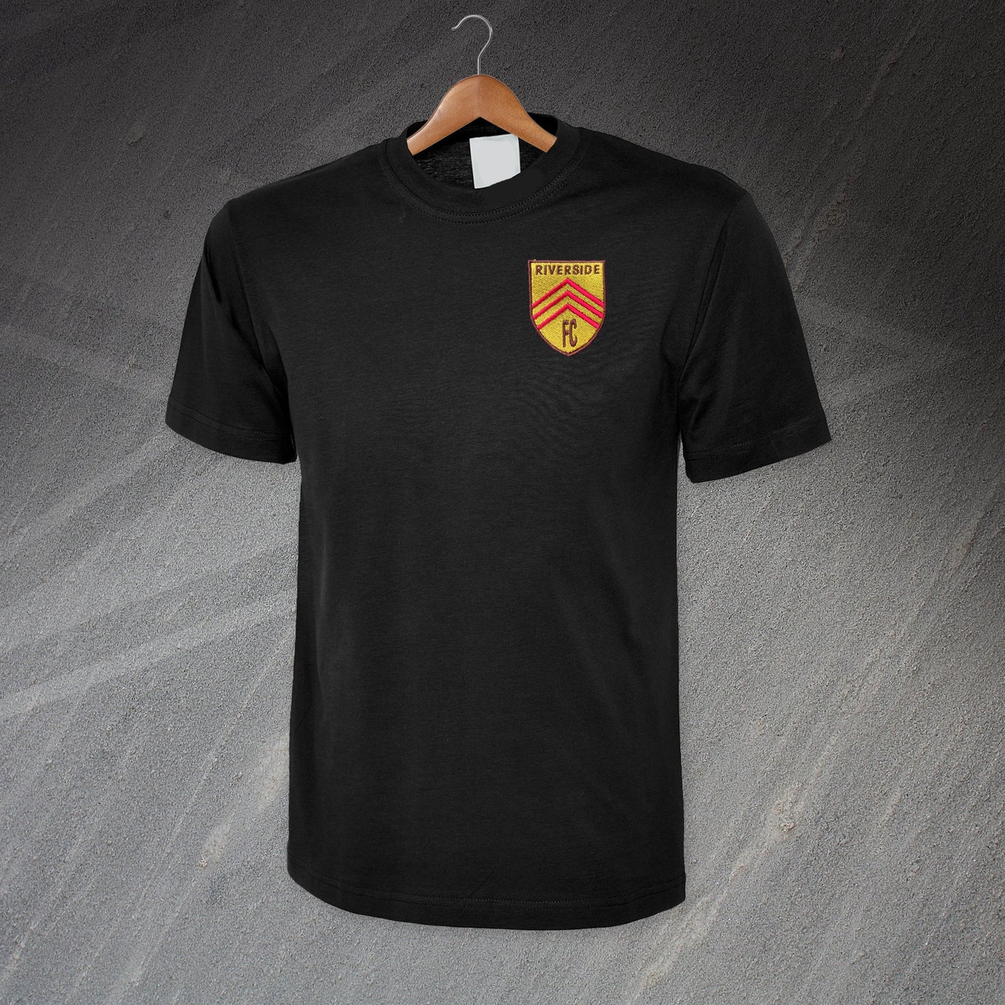 Retro Riverside FC Embroidered T-Shirt