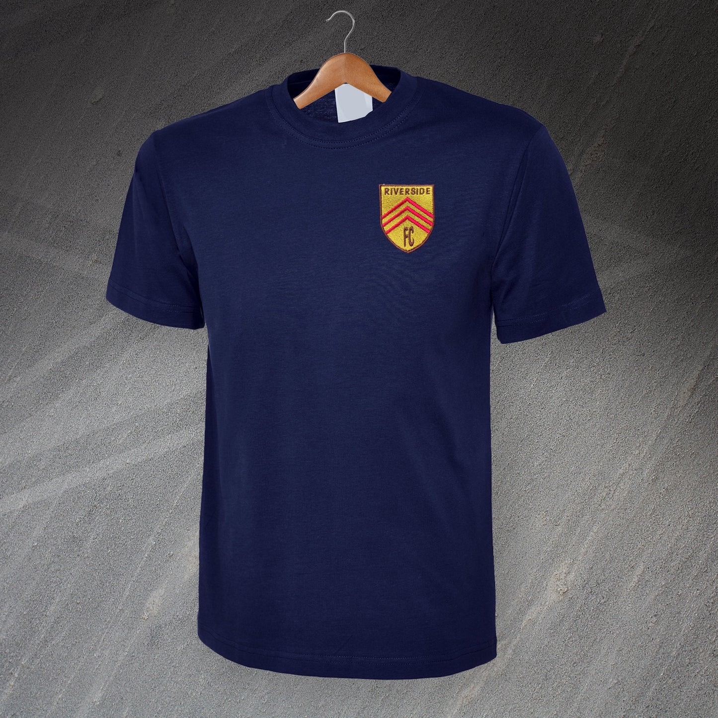 Retro Riverside FC Embroidered T-Shirt