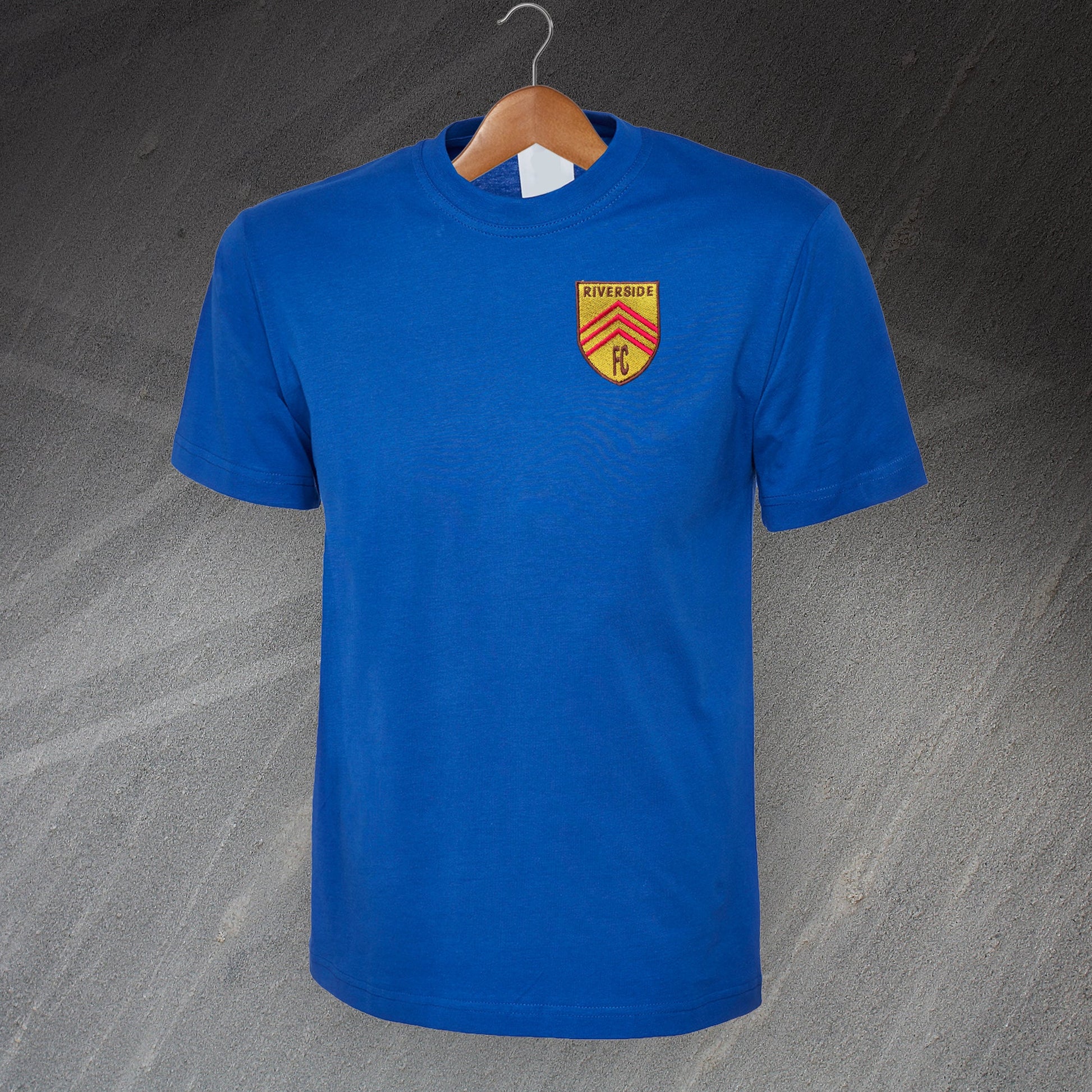 Retro Riverside FC Embroidered T-Shirt