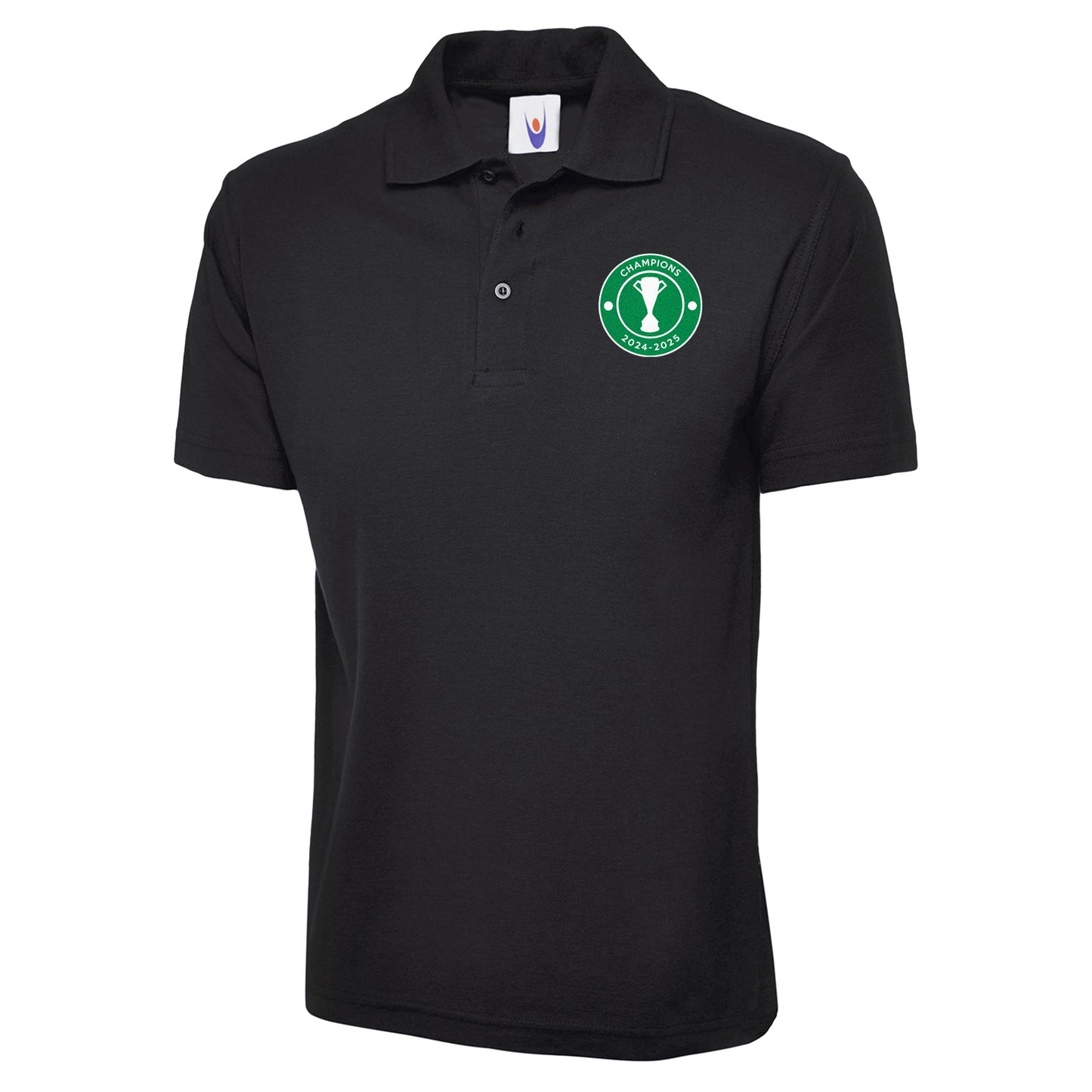 Celtic Champions 2024-2025 Embroidered Classic Polo Shirt