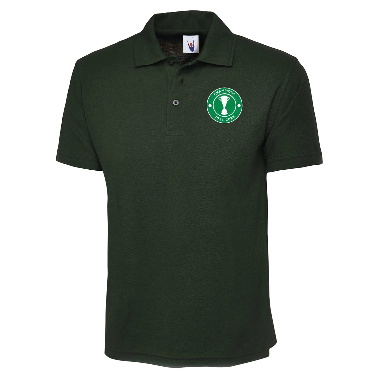 Celtic Champions 2024-2025 Embroidered Classic Polo Shirt