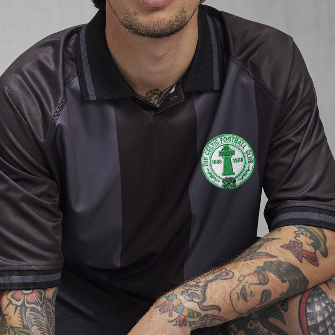 Celtic FC Polo Shirt Mens