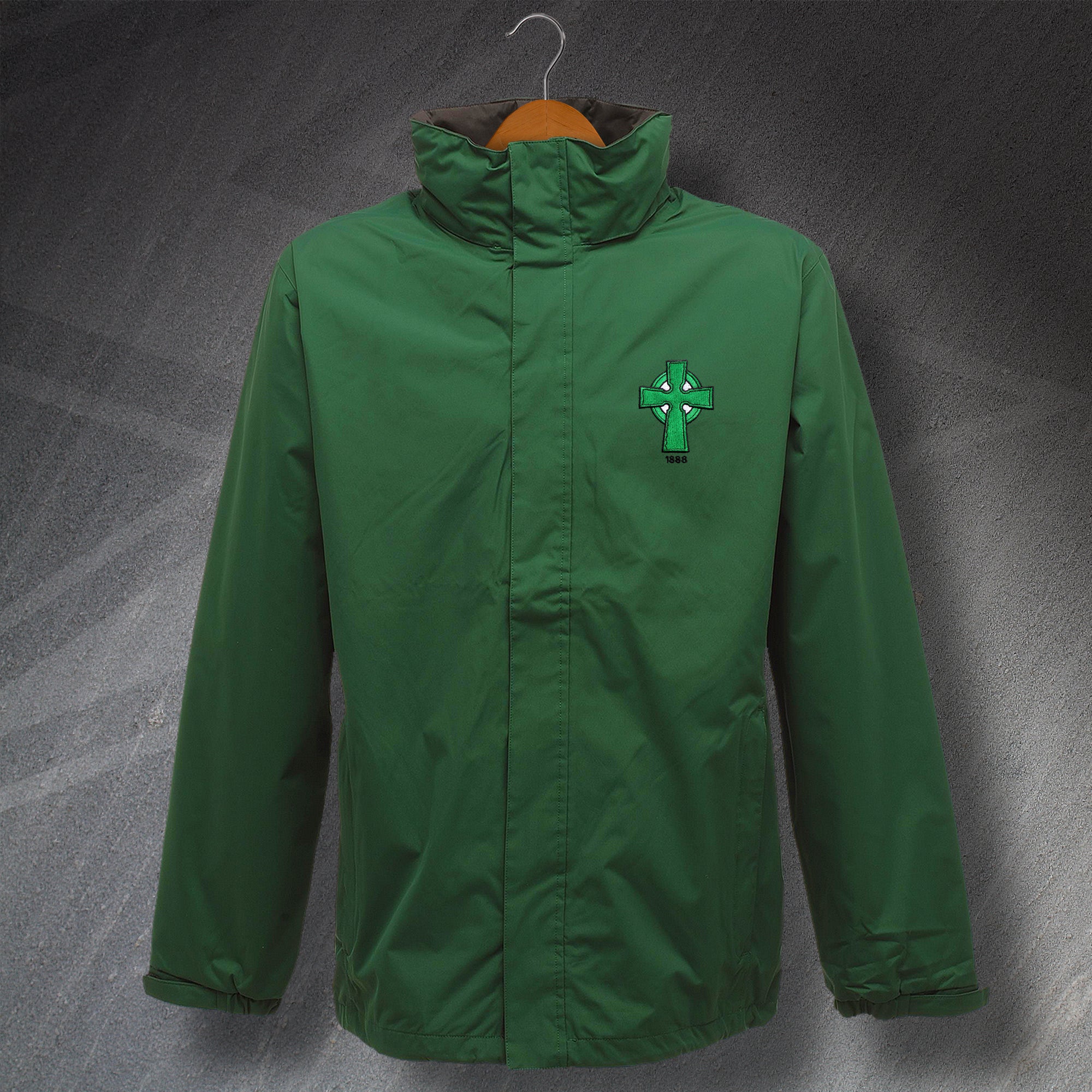 Celtic Football Jacket | Embroidered 1888 Celtic Football Coats – Paddywear