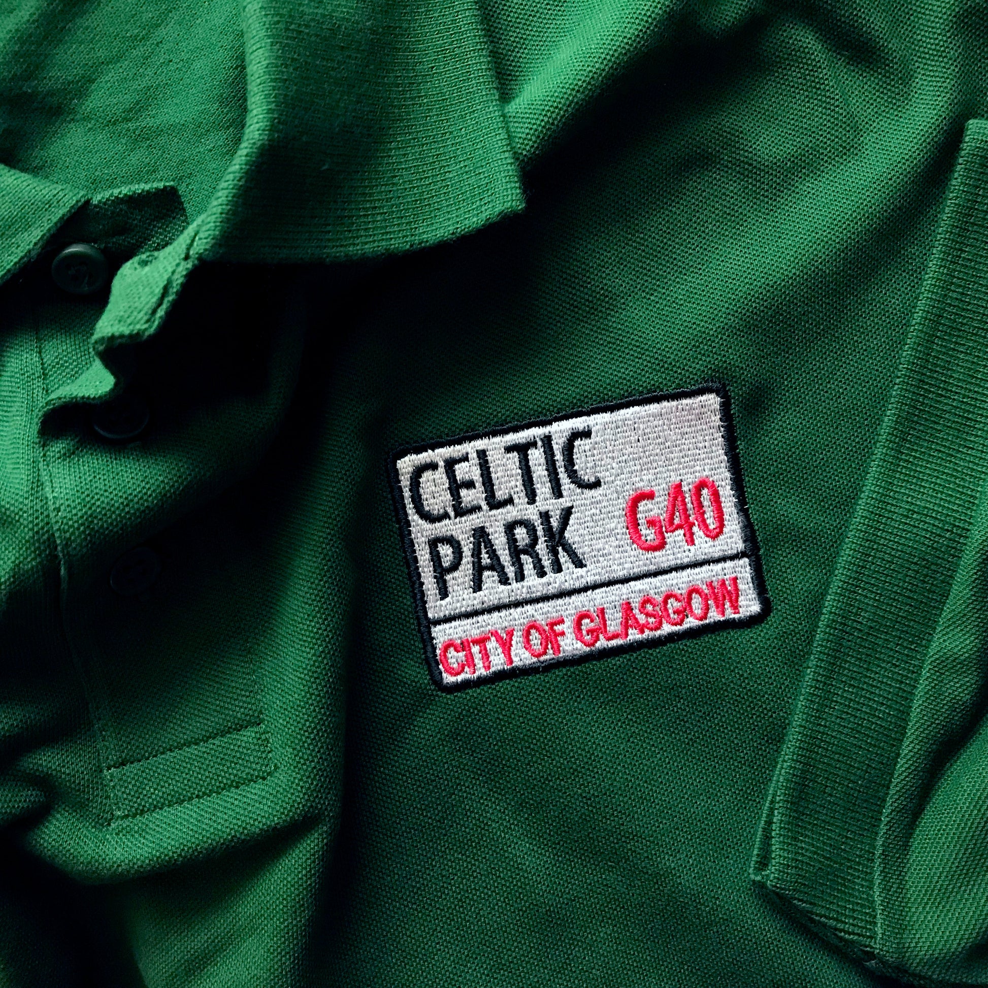 Celtic Park Football Polo Shirt