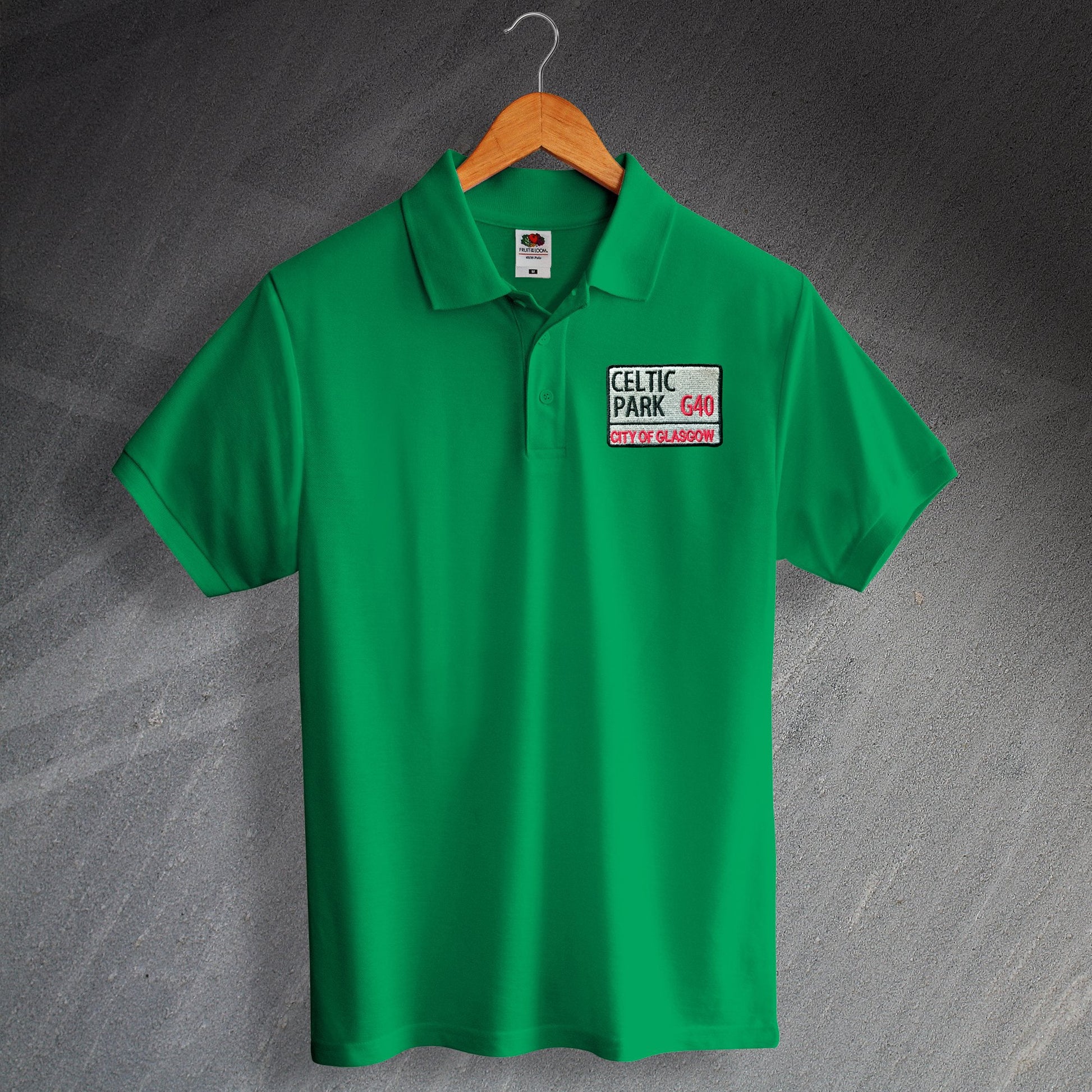 Celtic Park Football Polo Shirt