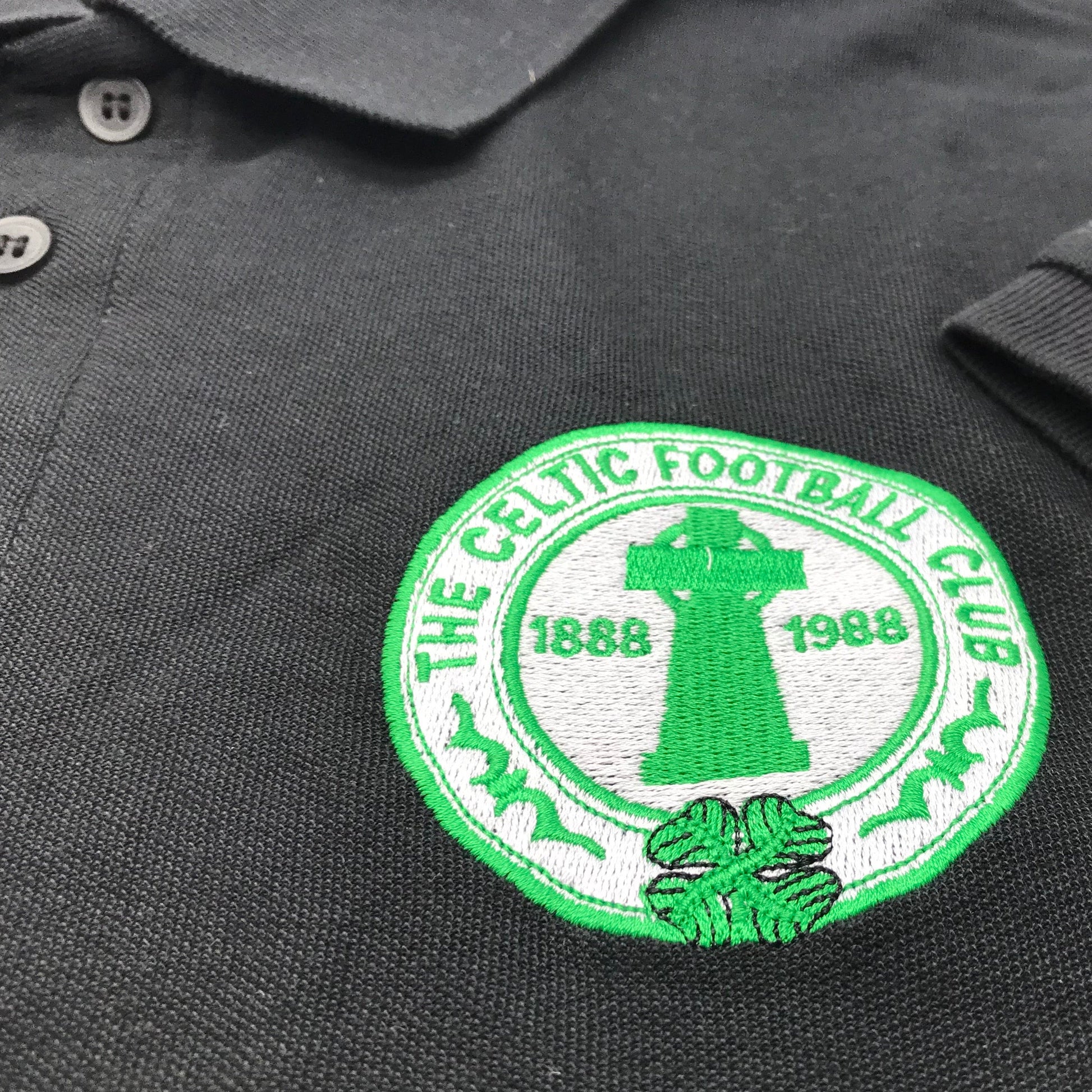 Classic Celtic Football Polo Shirt