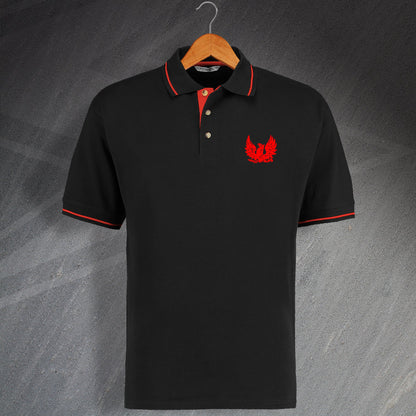 Retro Cirencester Embroidered Contrast Polo Shirt