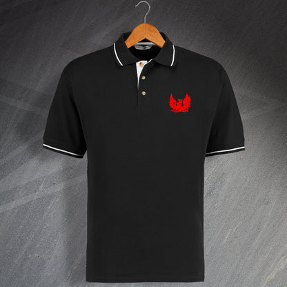 Retro Cirencester Embroidered Contrast Polo Shirt