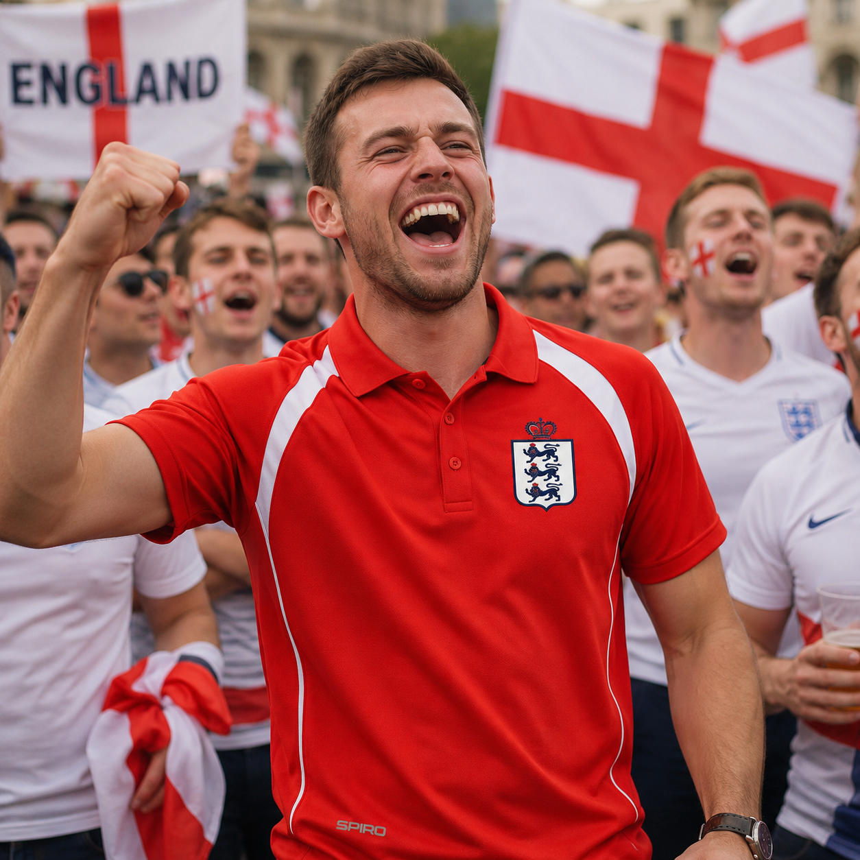 Classic England Football Shirt
