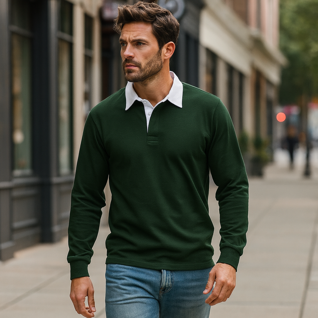 Classic Long Sleeve Rugby Shirt