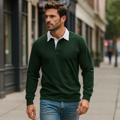 Classic Long Sleeve Rugby Shirt