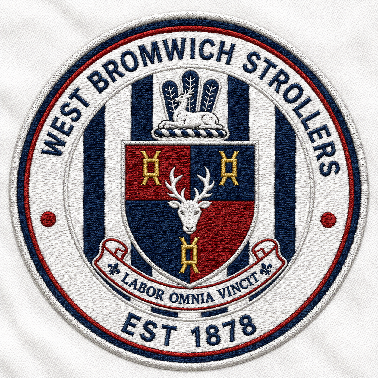 Classic West Brom Football Shirt