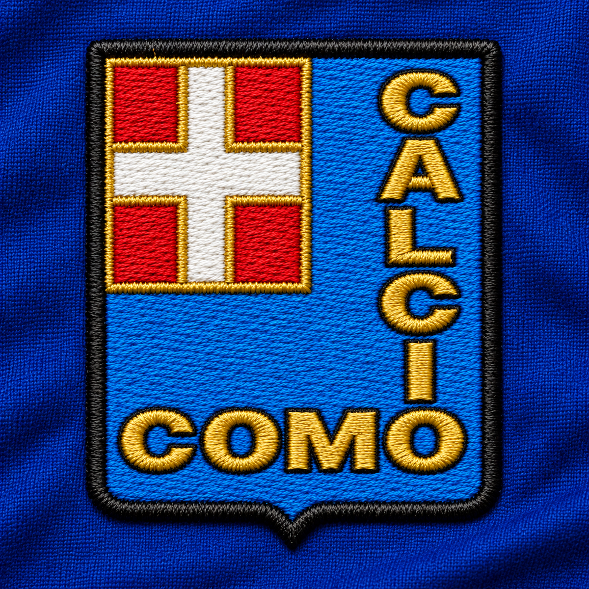 Retro Como 1957 Embroidered Ringer Shirt