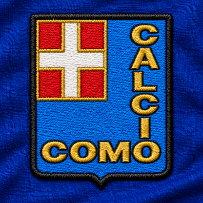Retro Como 1957 Embroidered Ringer Shirt
