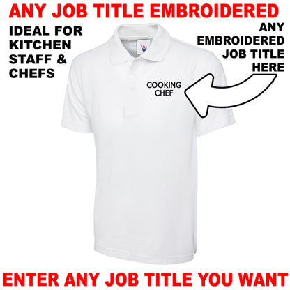 Custom Kitchen Staff Polo Shirt