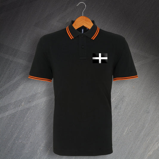 Saint Piran's Flag Polo Shirt