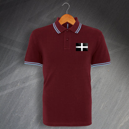 Saint Piran's Flag Polo Shirt