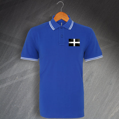 Saint Piran's Flag Polo Shirt