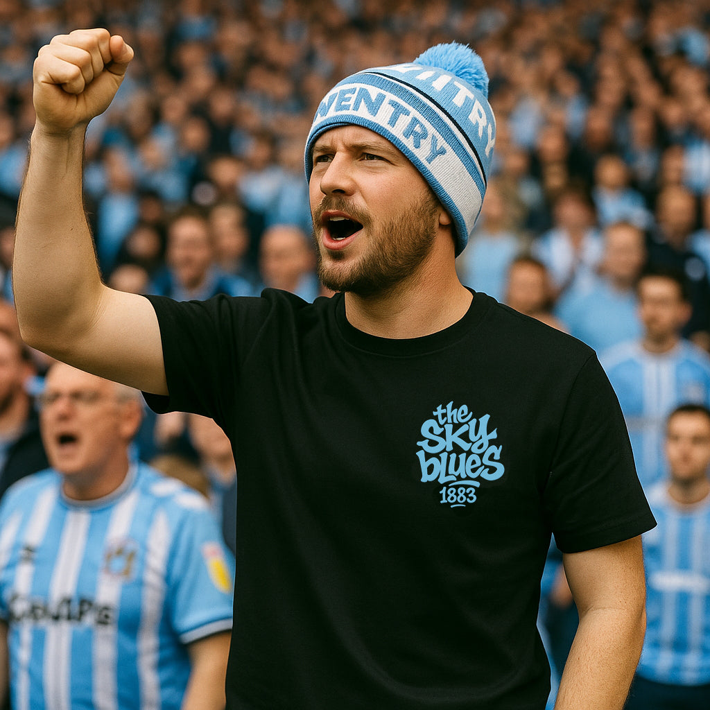 Coventry City Designer T Shirt