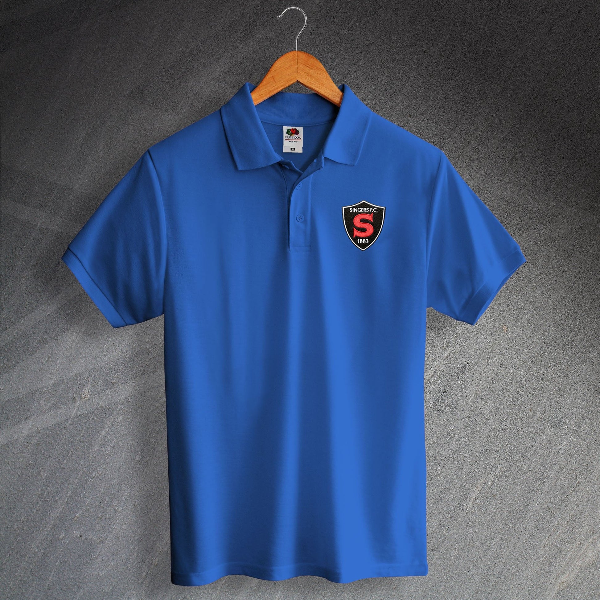 Coventry Football Embroidered Polo Shirt