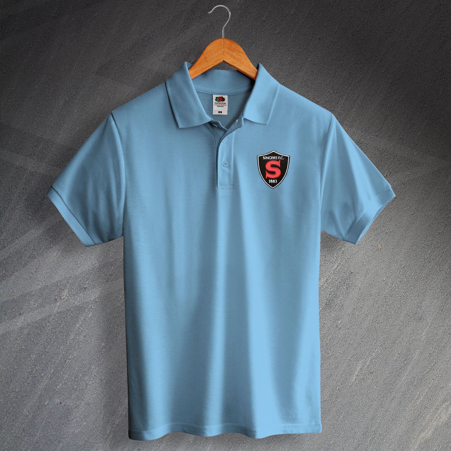 Coventry Football Embroidered Polo Shirt