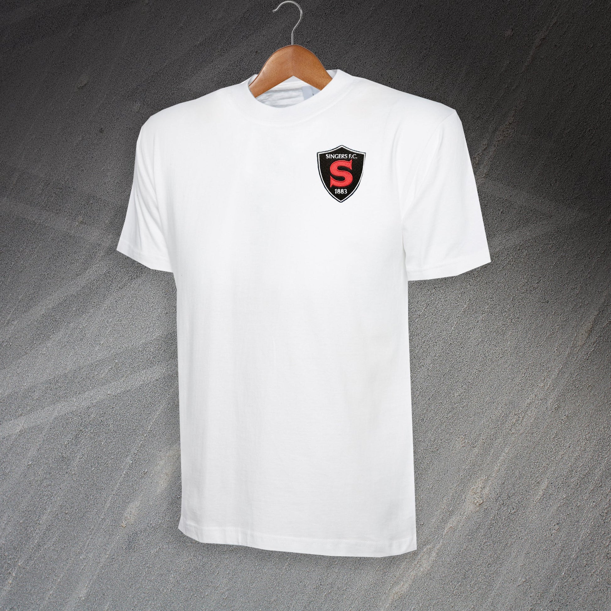 Retro Singers FC Embroidered T-Shirt