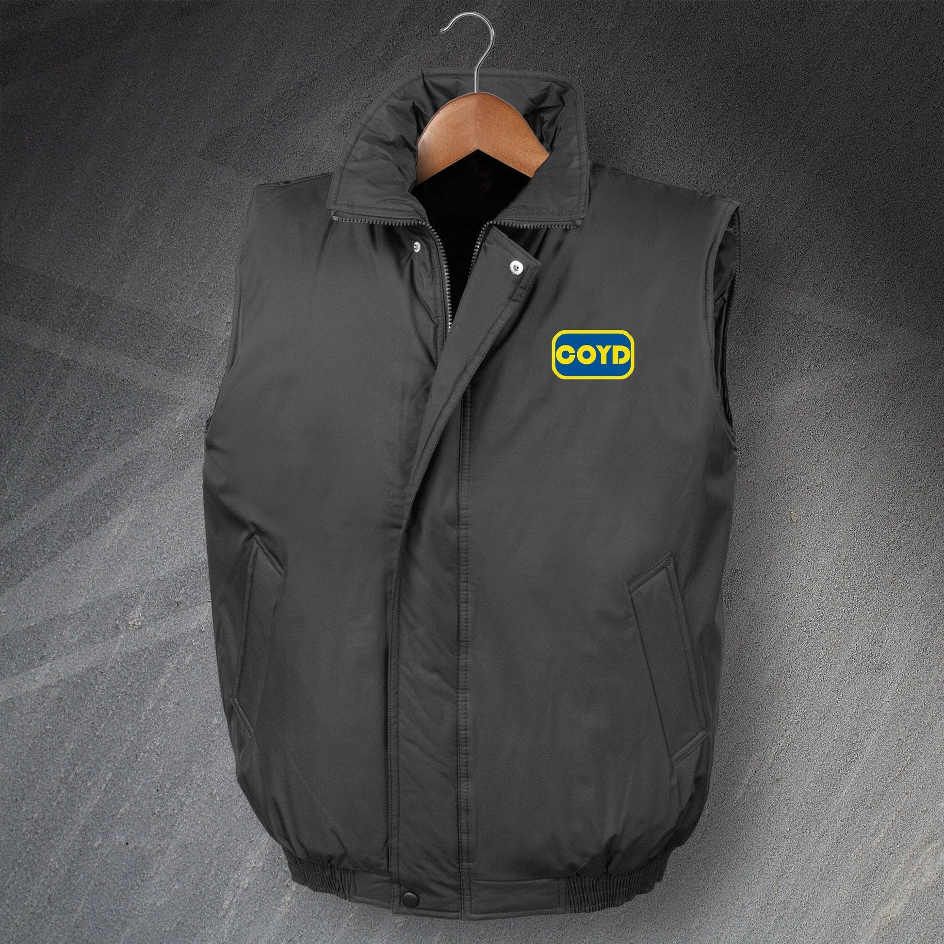 COYD Embroidered Padded Gilet