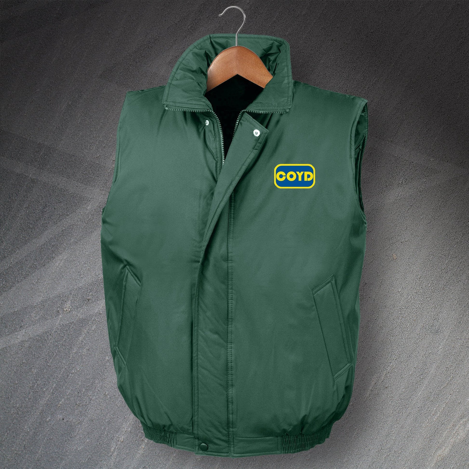 COYD Embroidered Padded Gilet