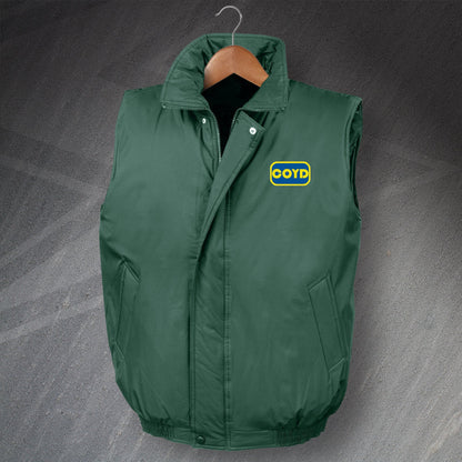 COYD Embroidered Padded Gilet