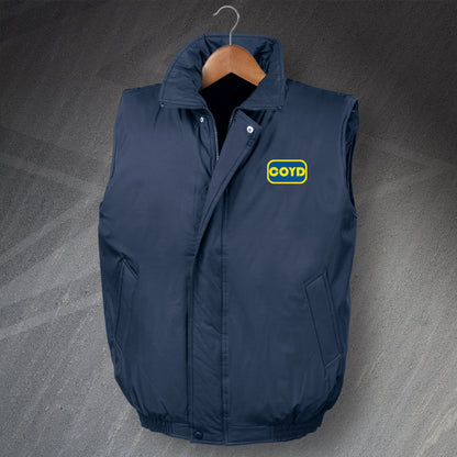 COYD Embroidered Padded Gilet