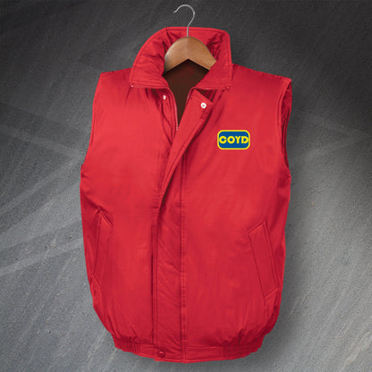 COYD Embroidered Padded Gilet