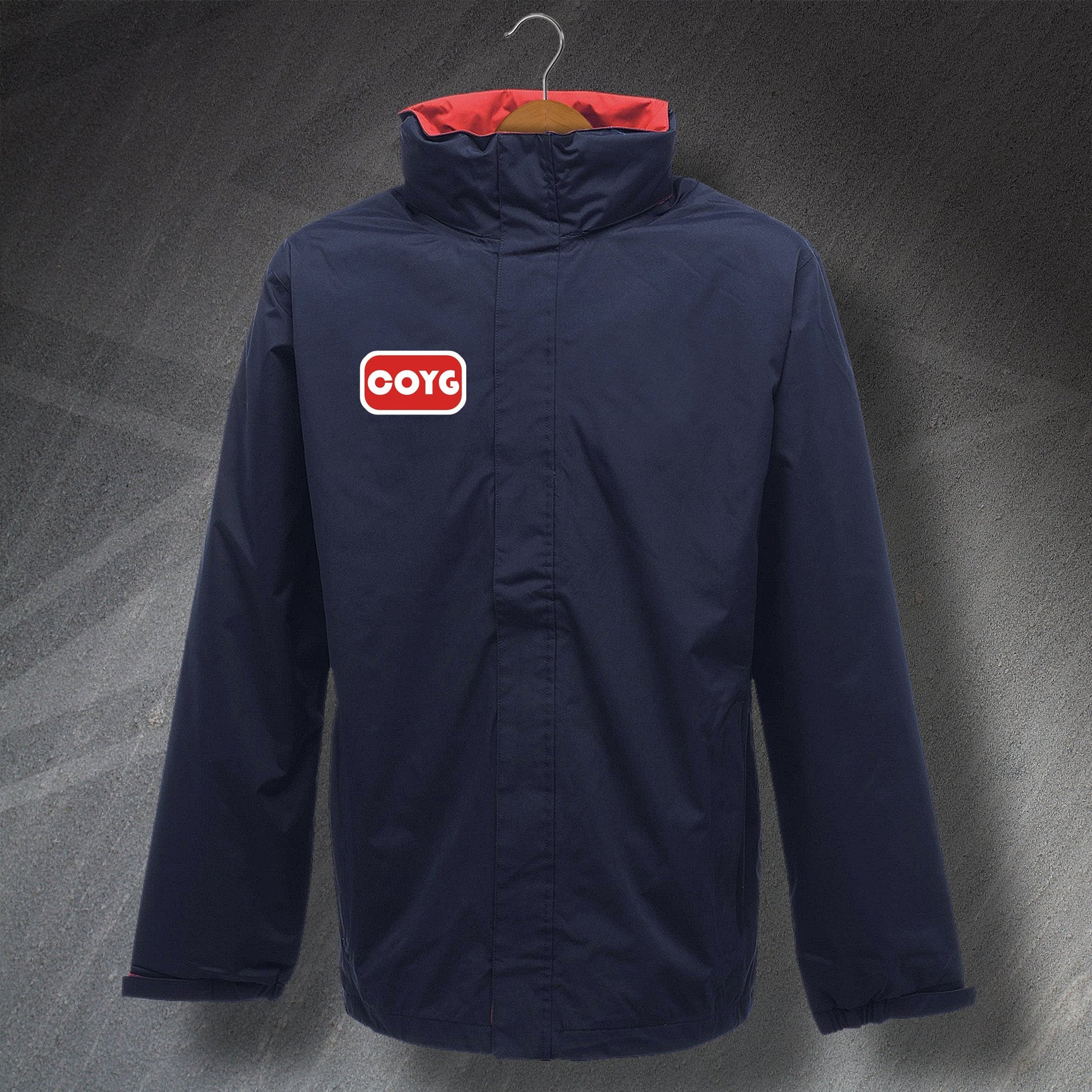 COYG Embroidered Waterproof Jacket