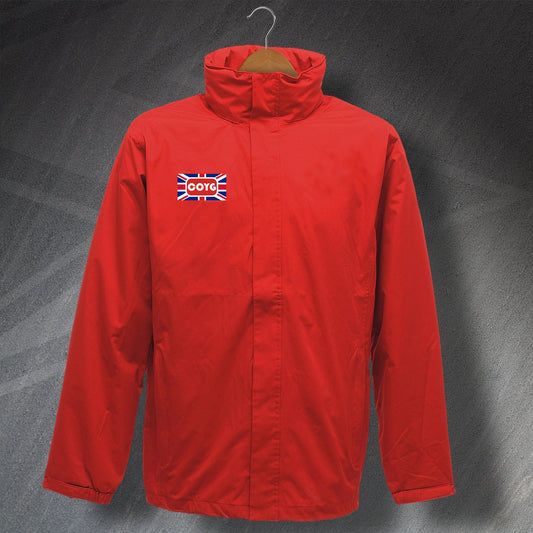 COYG Embroidered Union Jack Waterproof Jacket