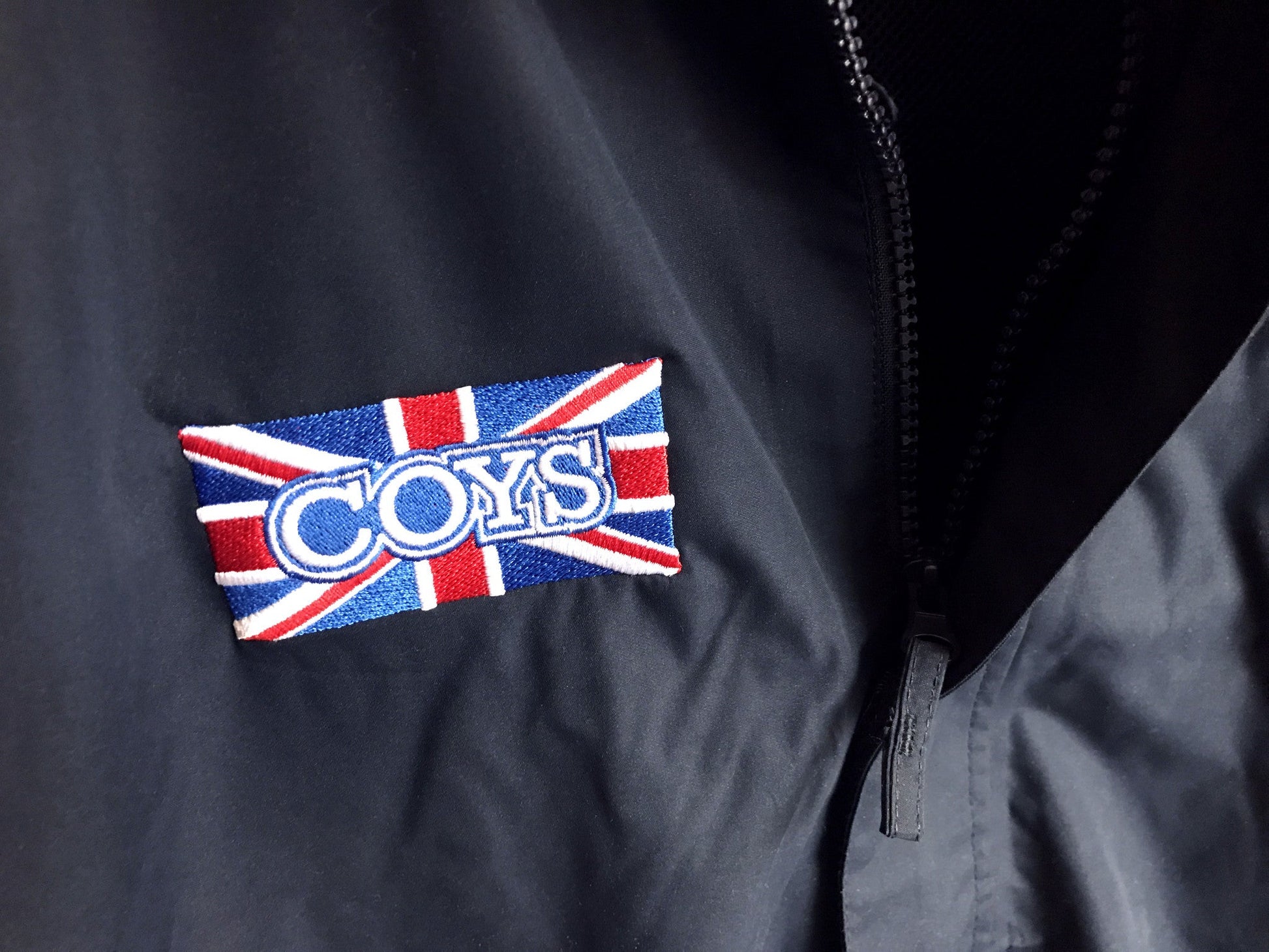 COYS Embroidered Union Jack Badge