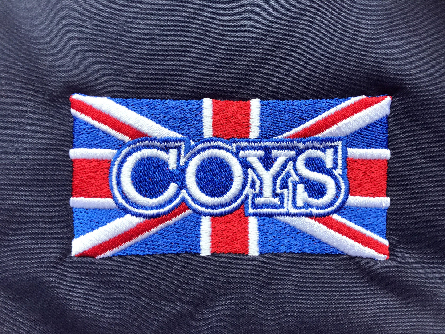 COYS Embroidered Union Jack Badge