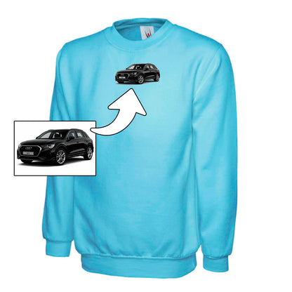 Custom Car Embroidered Sweatshirt