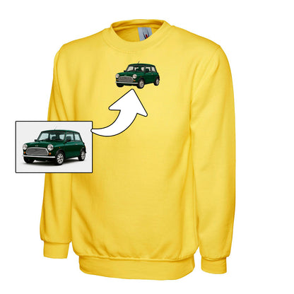 Custom Car Embroidered Sweatshirt
