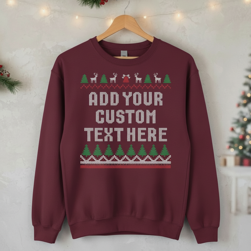 Custom Christmas Jumper