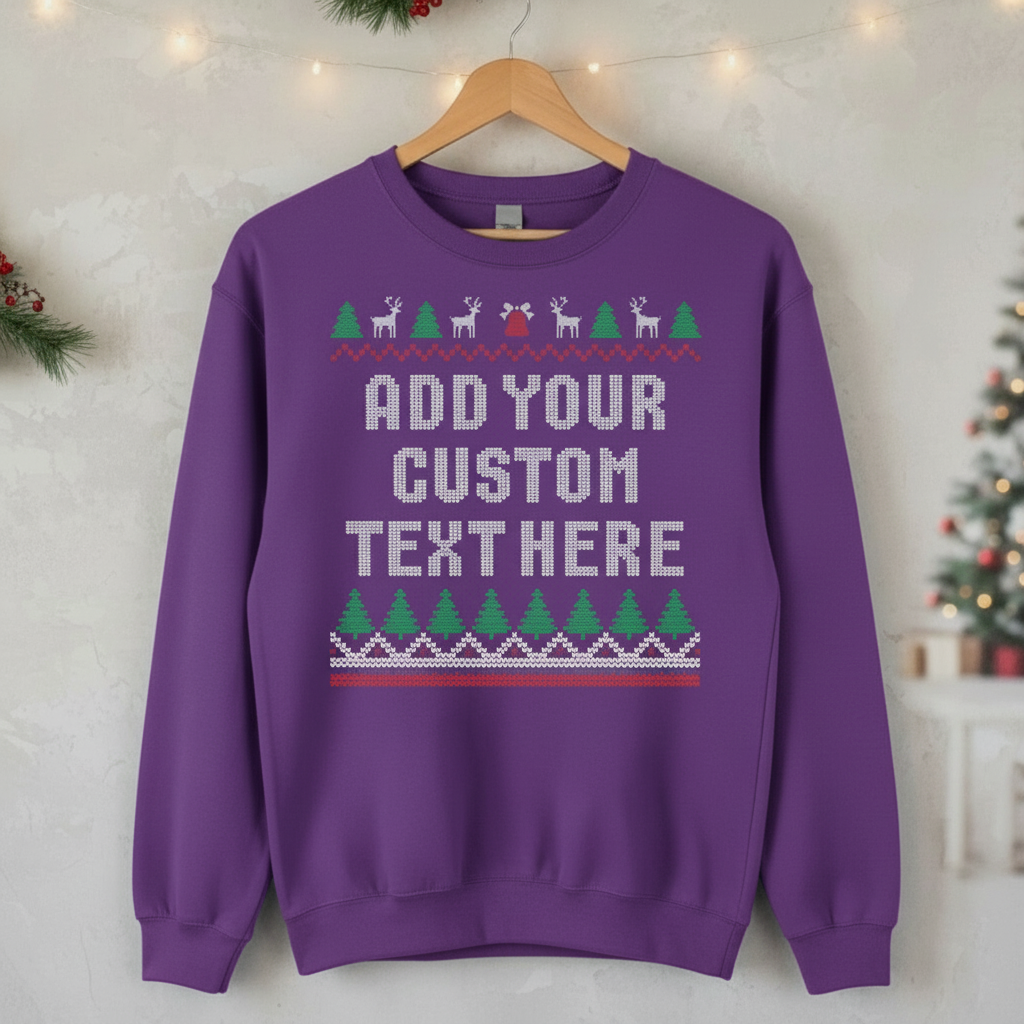 Custom Christmas Jumper