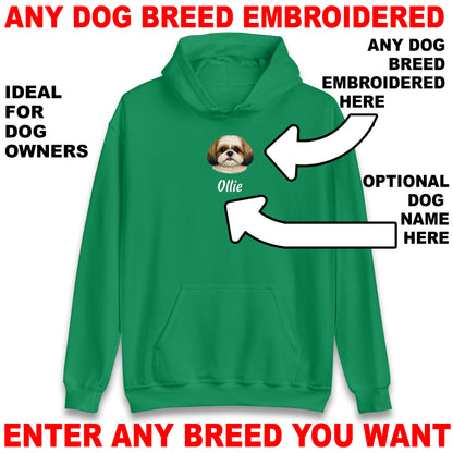 Custom Embroidered Dog Hoodie