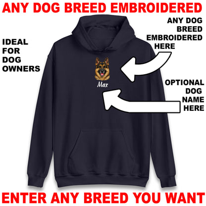 Custom Embroidered Dog Hoodie