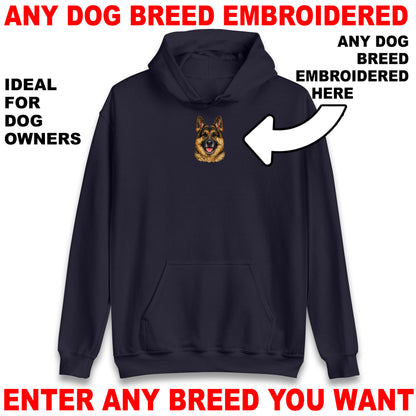 Custom Embroidered Dog Hoodie