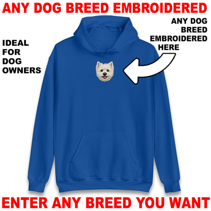 Custom Embroidered Dog Hoodie