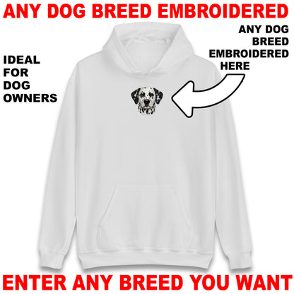 Custom Embroidered Dog Hoodie