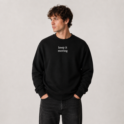 Custom Embroidered Sweatshirt Personalised Text Jumper Customisable Sweatshirt with Embroidery Placement