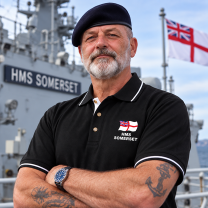 Custom Royal Navy Polo Shirts
