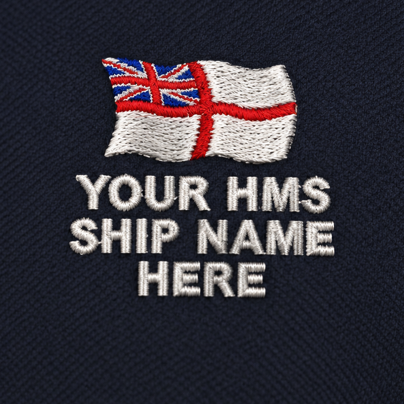 Custom Royal Navy Polo Shirts
